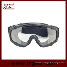 Lunettes de sécurité lunettes tactique Airsoft Sport Style sans bouton